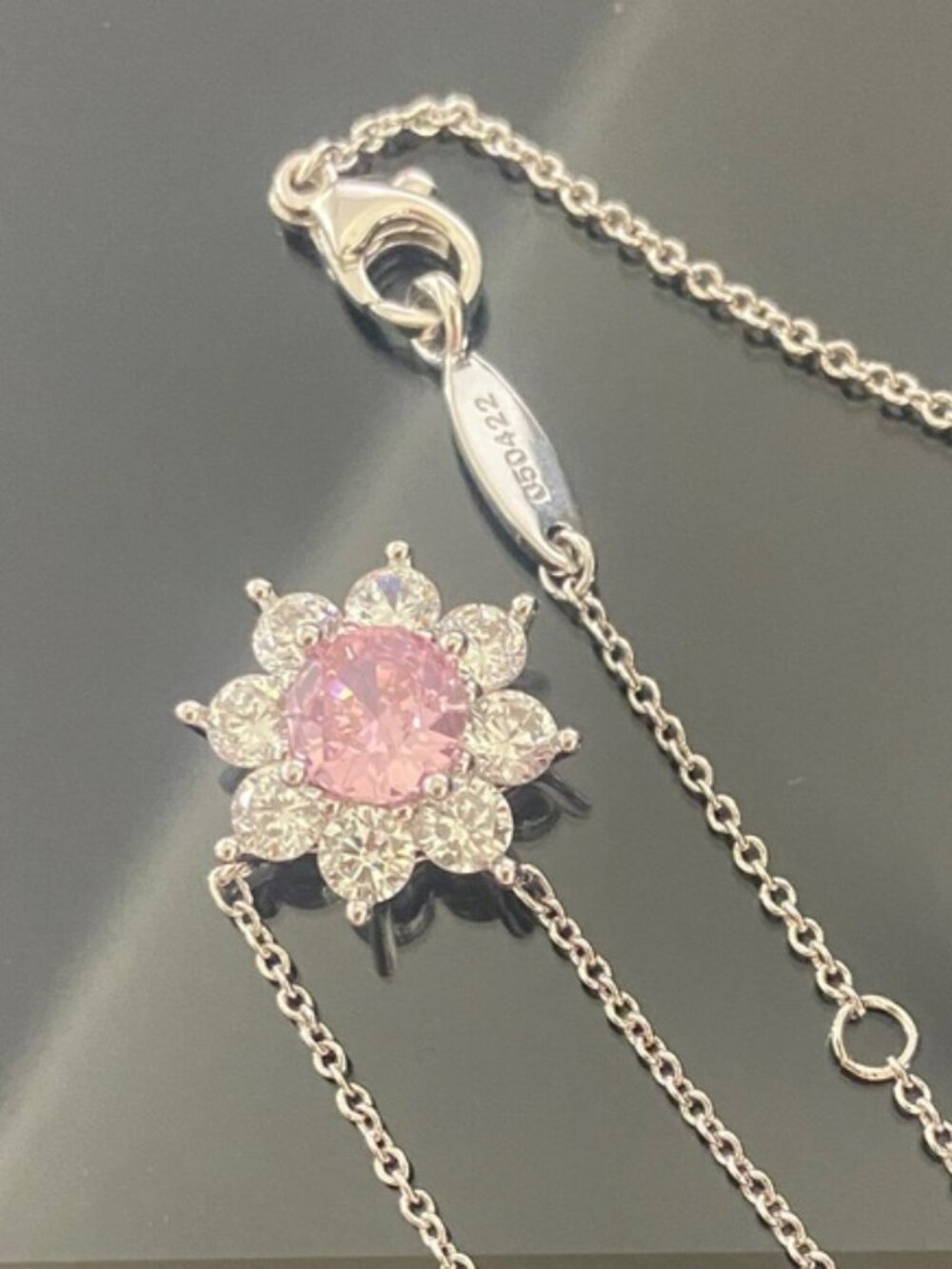 Harry Winston Petal-Studded Diamond Necklace